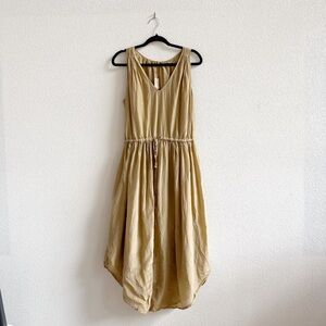 NWT CP Shades Freya Midi Dress in Topaz, Sample, Size Small